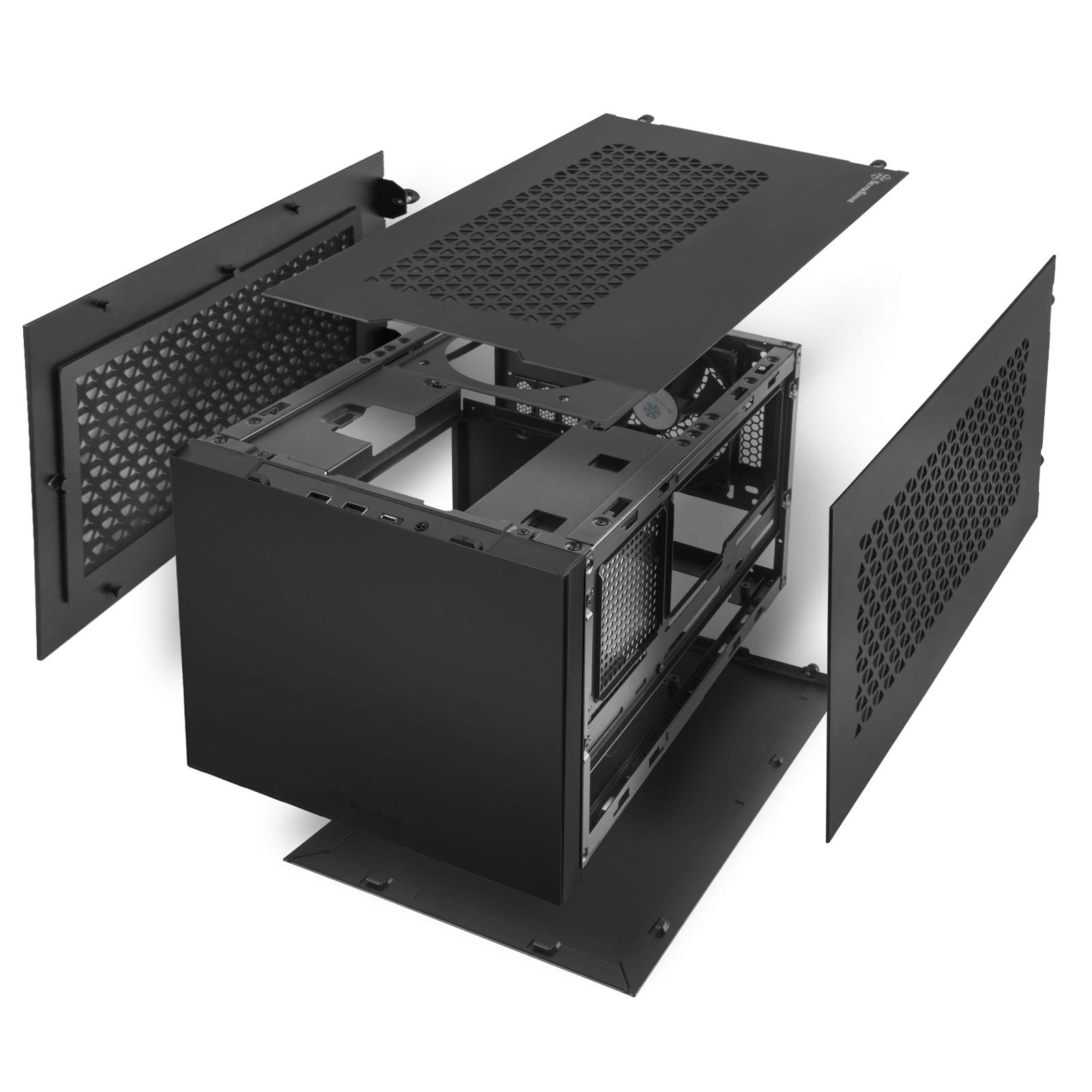 SilverStone SUGO 15 Mini-ITX アルミニウムPCケース Amazon | SilverStone (シルバーストーン) Sugoシリーズ SUGO 15 Mini